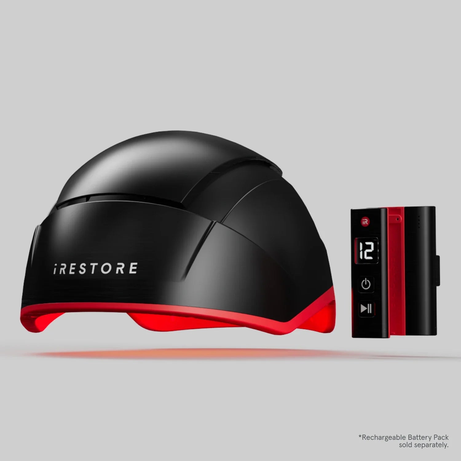 Front view image of the Elite with the Rechargeable Battery Pack beside it.